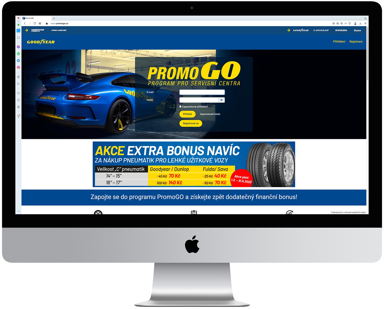 Portfolios 12 Goodyear promogo.cz - věrnostní program TTG SE