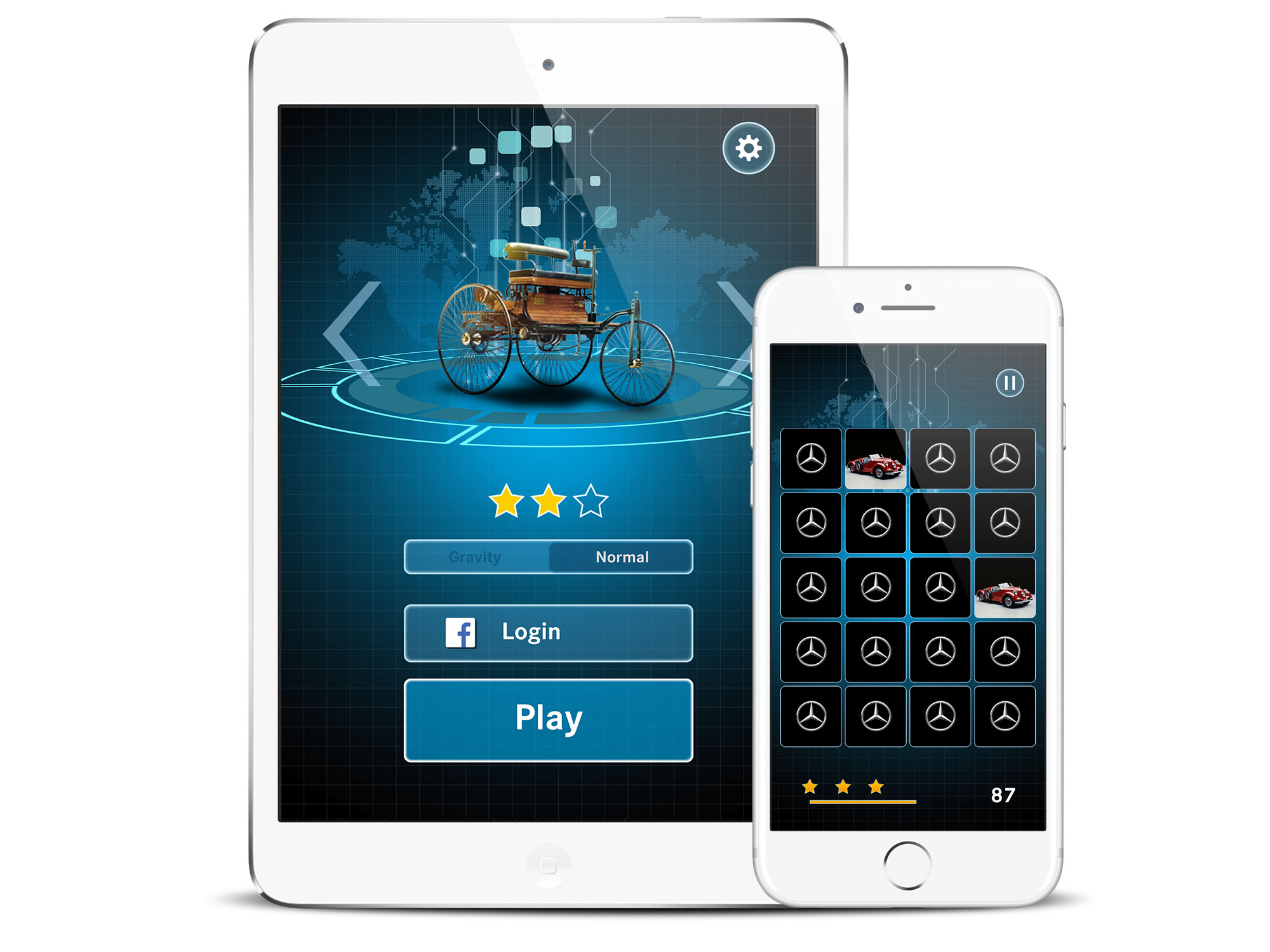 creative_mercedes Mercedes-Benz Pexeso - nová mobilní aplikace pro iOS a Android nejen pro děti