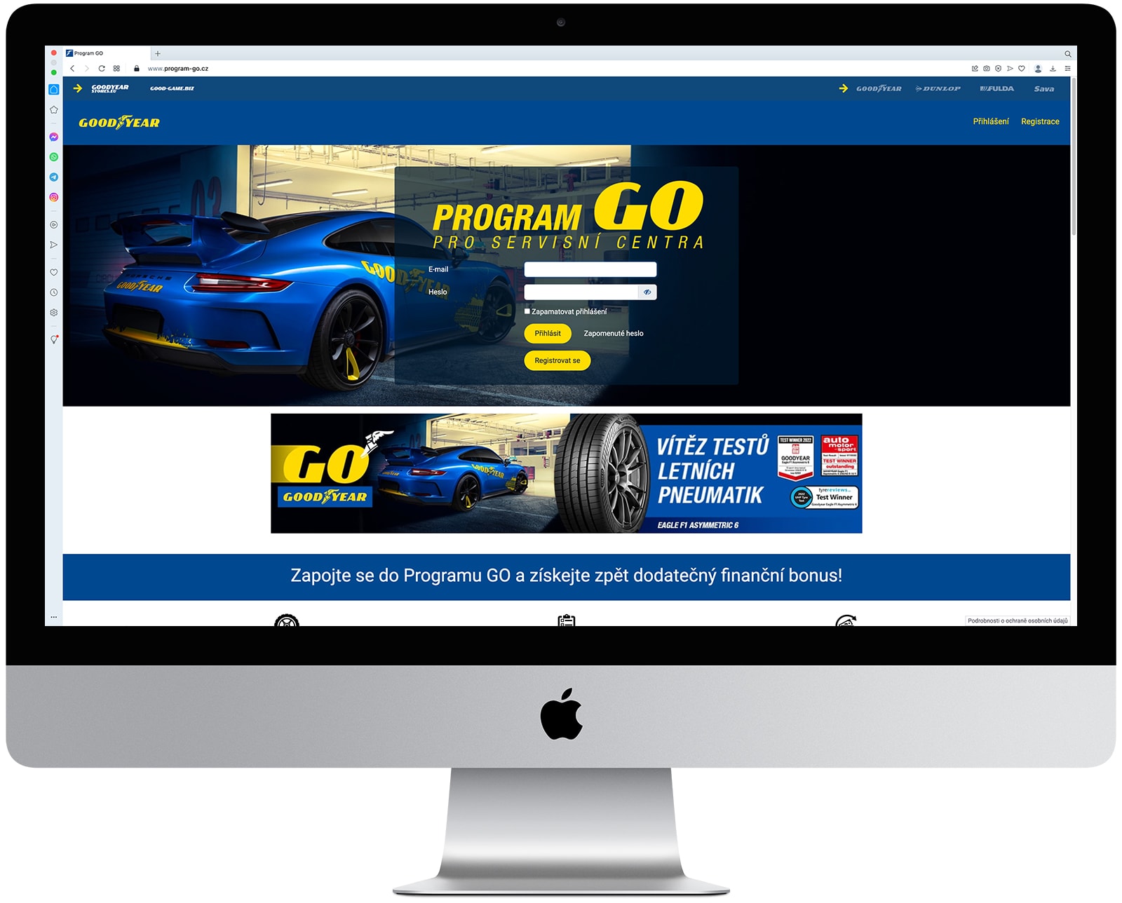 Portfolios 13 věrnostní program ProgramGO pro servisní centra GPD