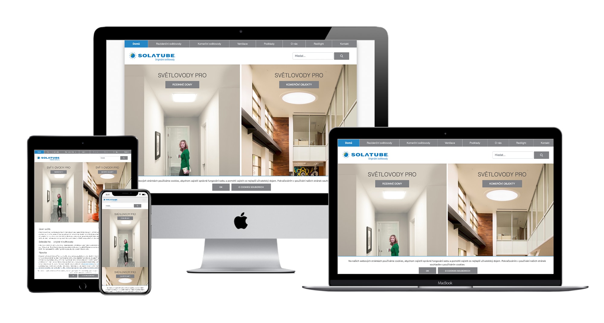 solatube.cz - nov&yacute; web na wordpress