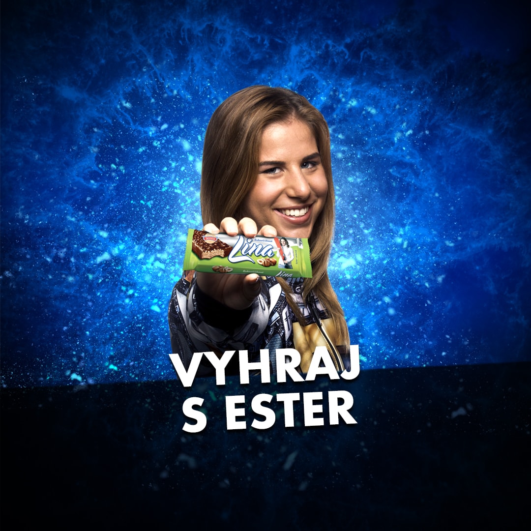 Fotosoutěž s oplatkami LINA a Ester Ledeckou