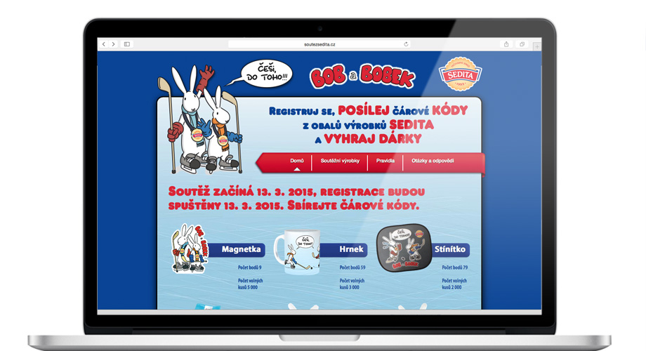 web_bob_a_bobek_2015 Bob a Bobek - soutěž Sedita 2015